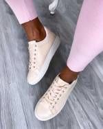 Bēša Ikdienas Apavi Ar čūskas Rakstu