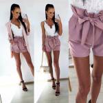 Hall Lühikesed Püksid Taskutega