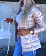 Розовое золото Куртка весна-осень