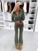 Khaki Veniv Ja Pehme Kaheosaline Komplekt