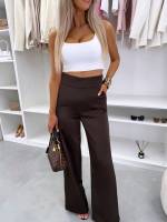 Must Täispikad Siidjas Püksid