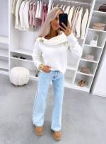 Pelēks Maigs Džemperis Ar Zelta Akcentu