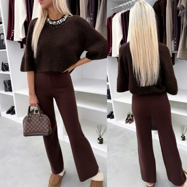 Ruda Minkštos, Tamprios Tiesaus Kirpimo Kelnės