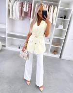 Roosa Vööga Vestjakk