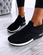 Черный Удобные кроссовки