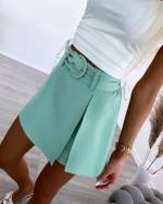 Green Belted Culottes