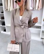 Khaki Kaheosaline Siidjas Komplekt