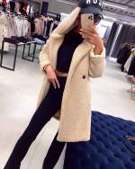 Rožinis „Teddy“ Paltas