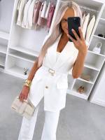 Roosa Vööga Vestjakk