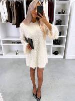 Juoda Lengvai Krintanti Suknelė Su Blizgučiais