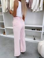 Punane Mugavad Sirgelõikelised Püksid