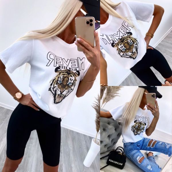 White Tiger Oversized T-shirt
