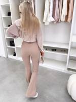 Бежевый Леггинсы Shaping длины макси