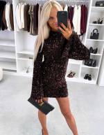 Bēša Kleita Ar Maigi Mirdzošām Fliterēm