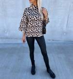 Leopard Leopard Print Sweater