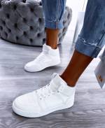 Beige Ankle Casual Sneakers