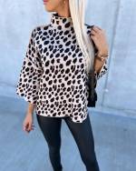 Leopard Leopard Print Sweater