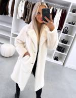 Helebeež Kerge Ja Pehme Trukkidega Mantel