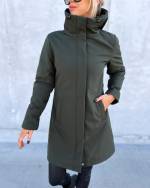 Черный Softshell Pikem K/S Veekindel Parka