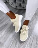 Yellow Lightweight Comfy Casual Shoes