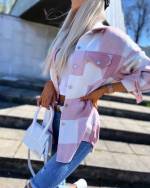 Kaamel Ruuduline Oversized Jakk