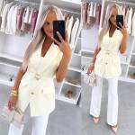 Roosa Vööga Vestjakk