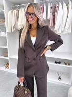 Must Nööpidega Pintsak