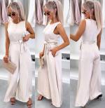 Must Keskelt Seotav Jumpsuit