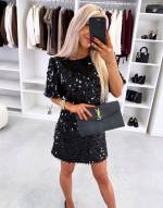 Taupe Litritega Langev Kleit