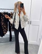 Grey Sequin Jacket