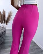 Fuchsia Polite Pants Extendable From The Bottom