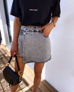 Blue Denim Skort