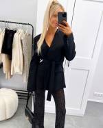 Black Belted Blazer