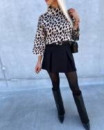 Leopard Leopard Print Sweater