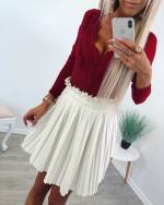 Juoda Pleated Skirt