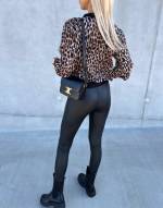 Leopard Leopard Print Light Jacket