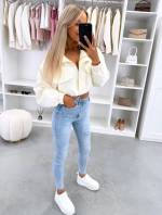 Sinine Heledad Stretch Teksad