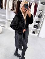 Helebeež Kerge Ja Pehme Trukkidega Mantel