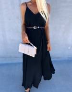 Sārts Longer Dress With Belt